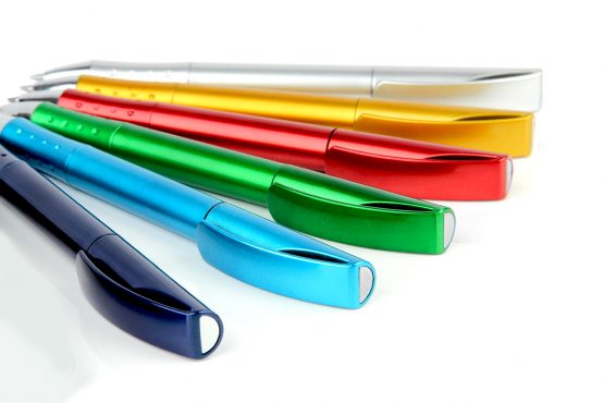 PP09_1 Aster Plastic Gel Pen