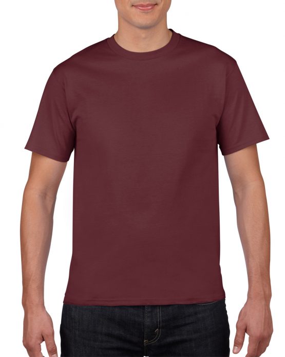 AGD63000 Gildan Softstyle Adult T Shirt Maroon 01
