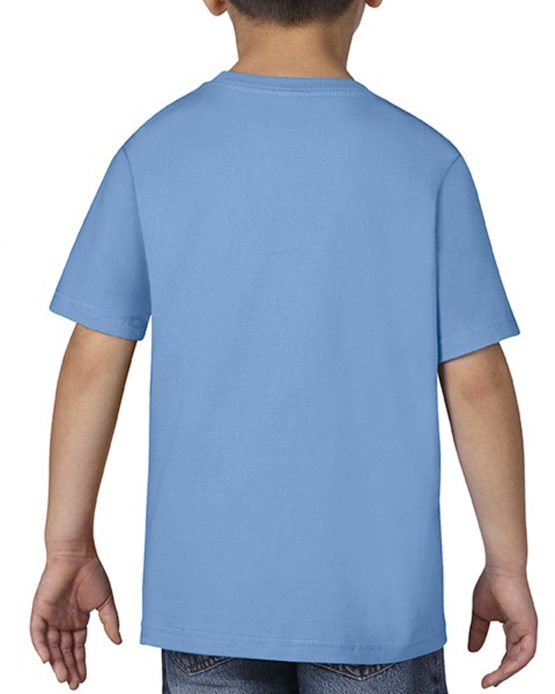 AGD76000B Gildan Premium Cotton Youth T Shirt Carolina Blue 02