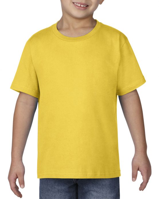AGD76000B Gildan Premium Cotton Youth T Shirt Daisy 01