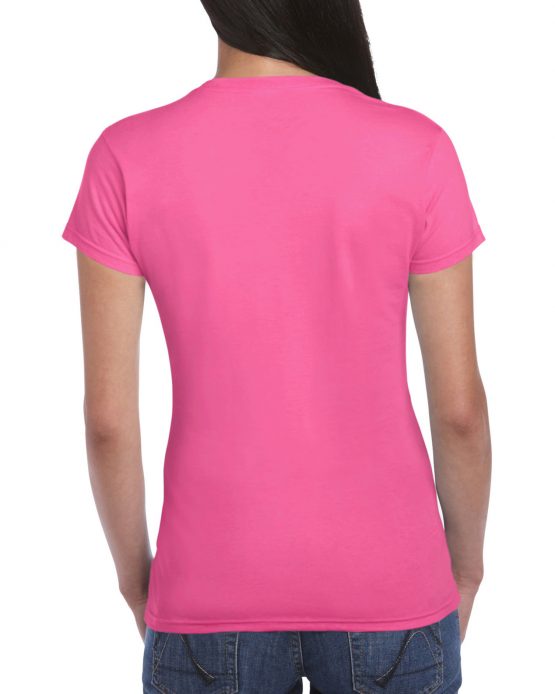 AGD76000L Gildan Premium Cotton Ladies T Shirt Heliconia 02