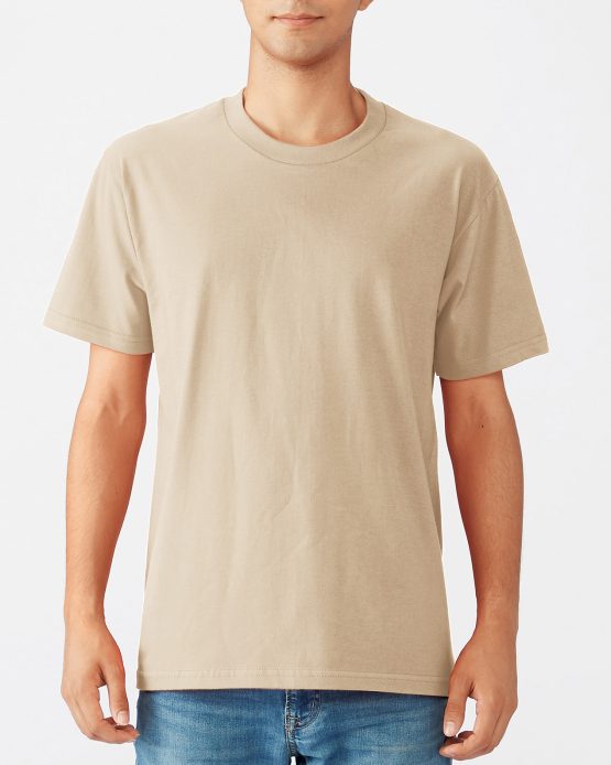 AGDHA00 Gildan Hammer Adult T Shirt Sand 01