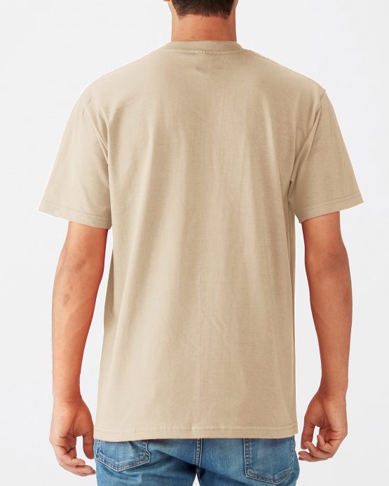 AGDHA00 Gildan Hammer Adult T Shirt Sand 02